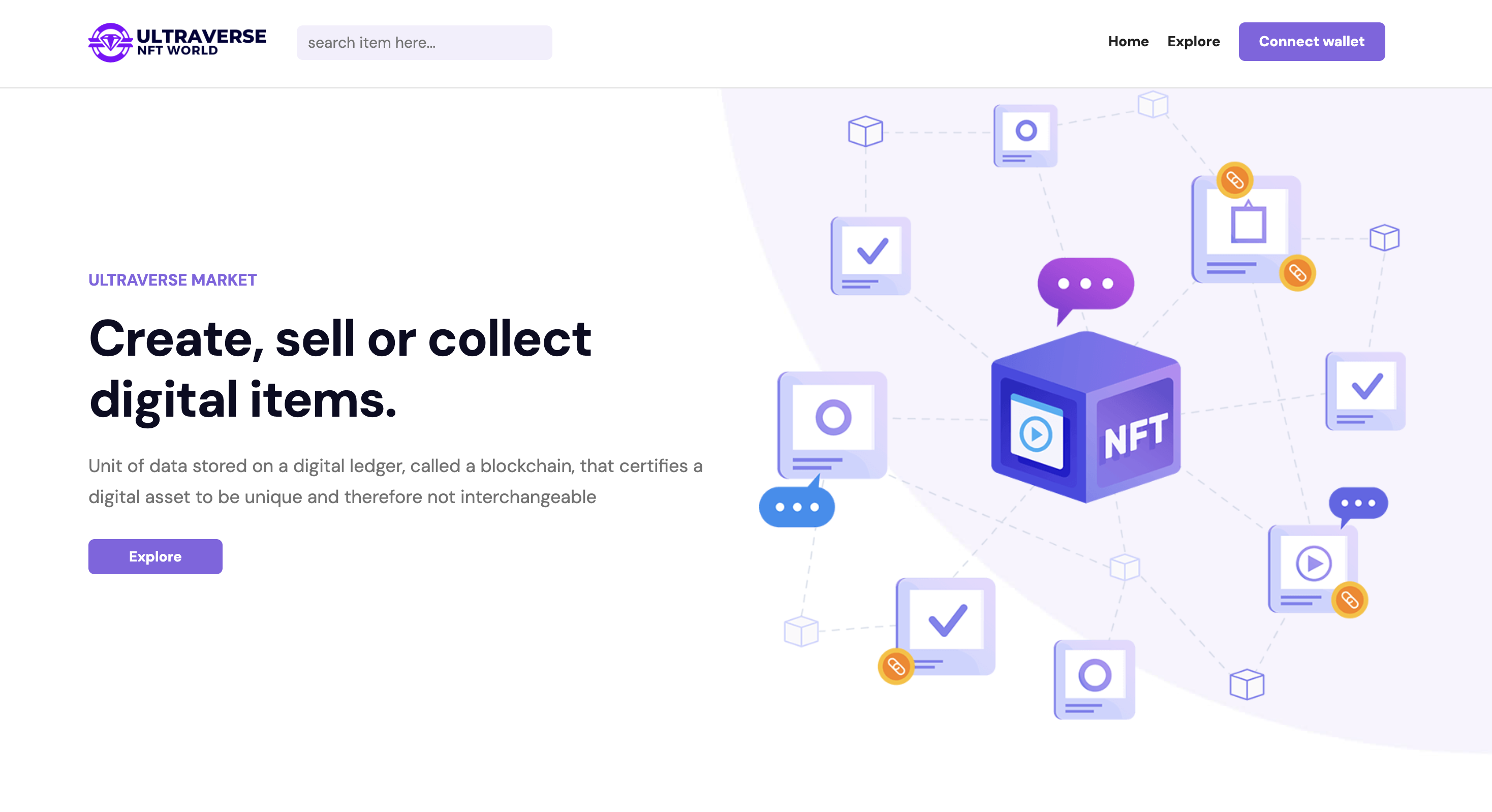 Ultraverse NFT World Project